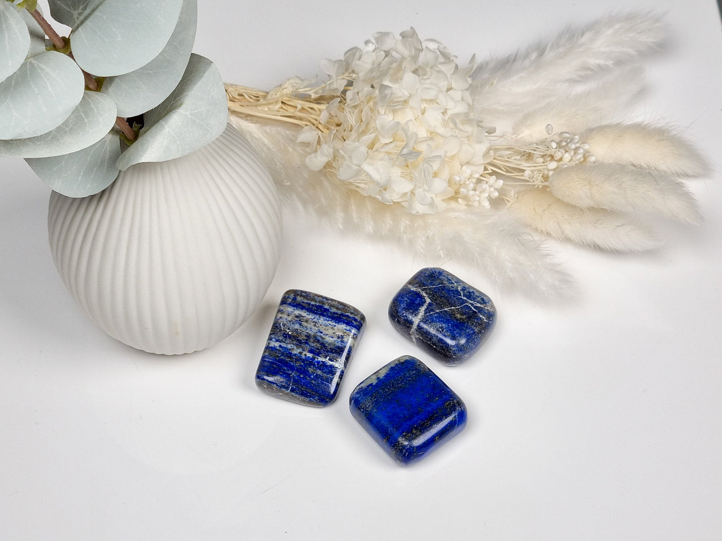 lapis lazuli tumbled stone
