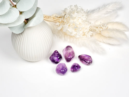 Amethyst Trommelstein