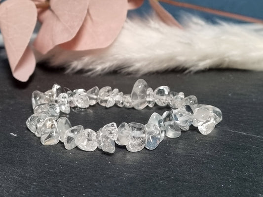 rock crystal splinter bracelet