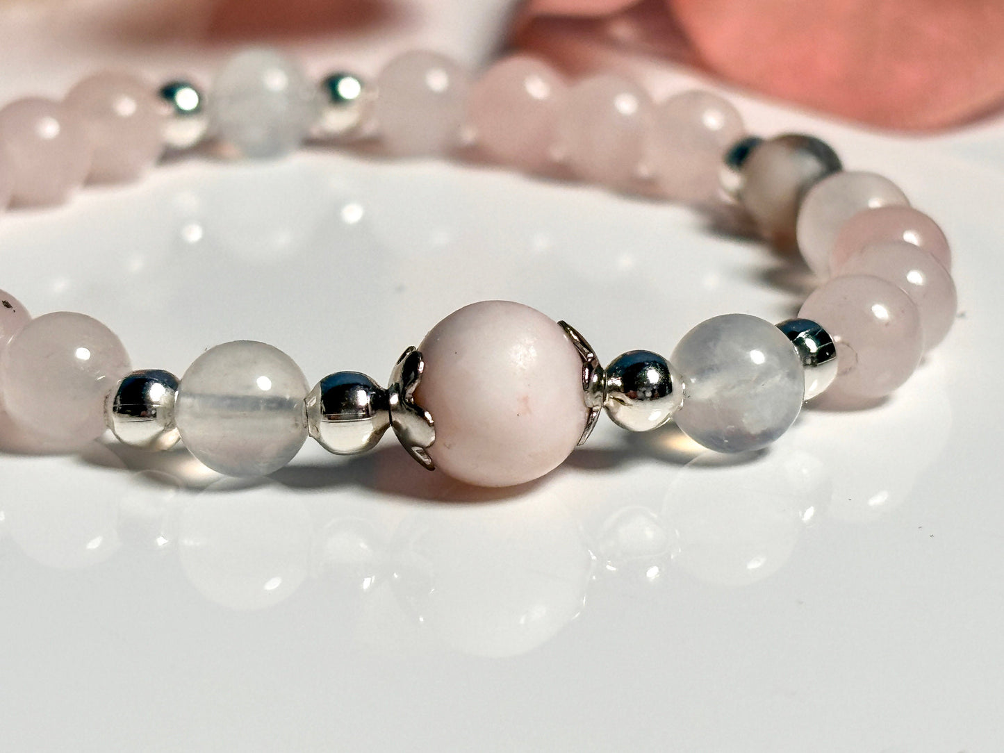 bracelet with zebra jasper