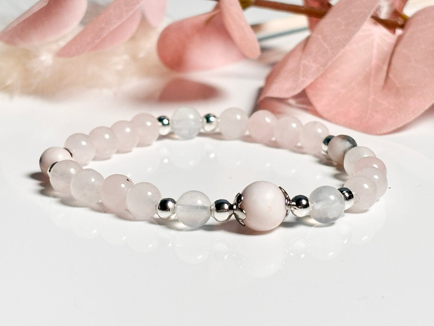 bracelet with zebra jasper