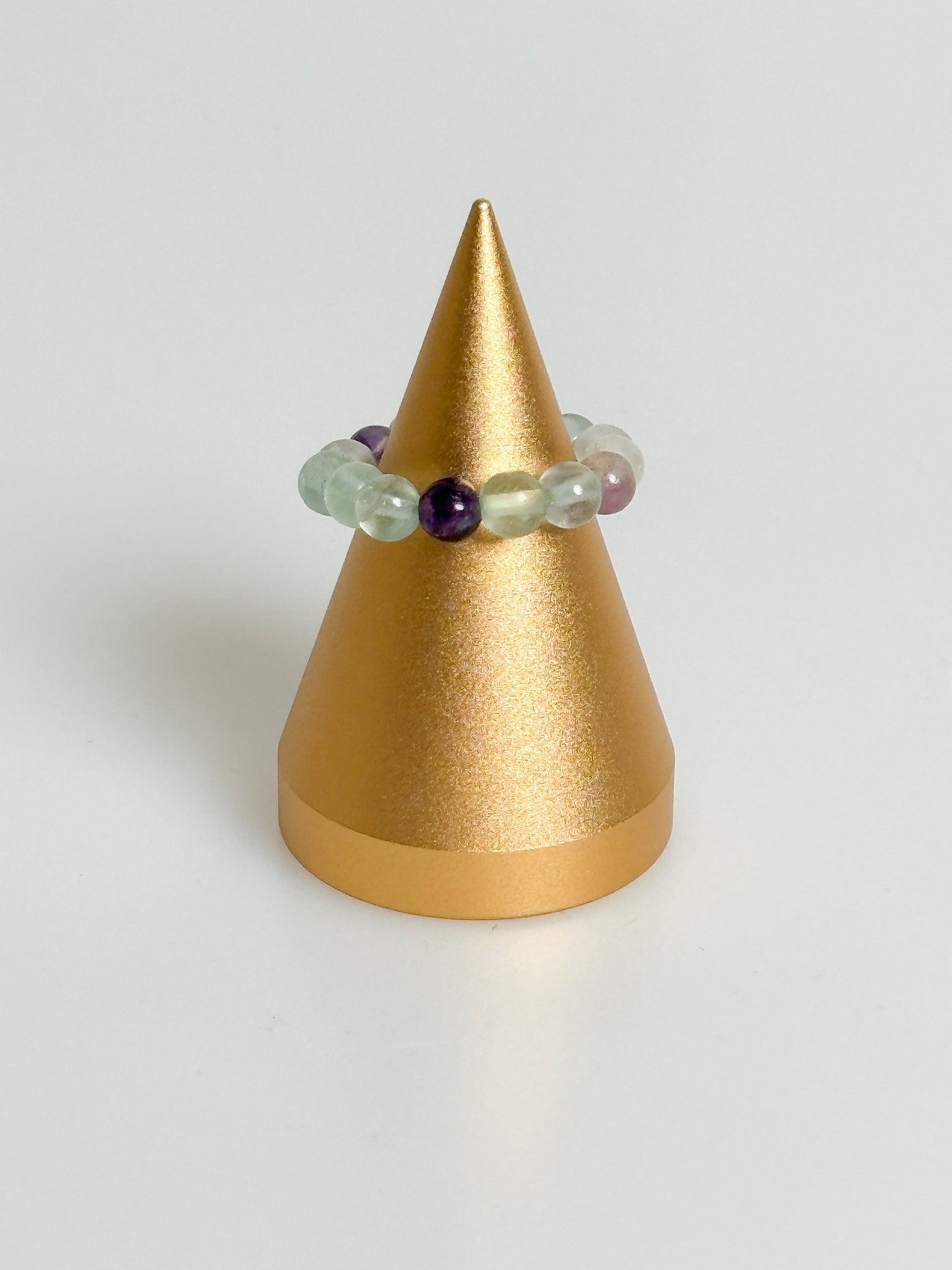 elastic ring fluorite| beads| 3.5mm rainbow fluorite| clarity| order