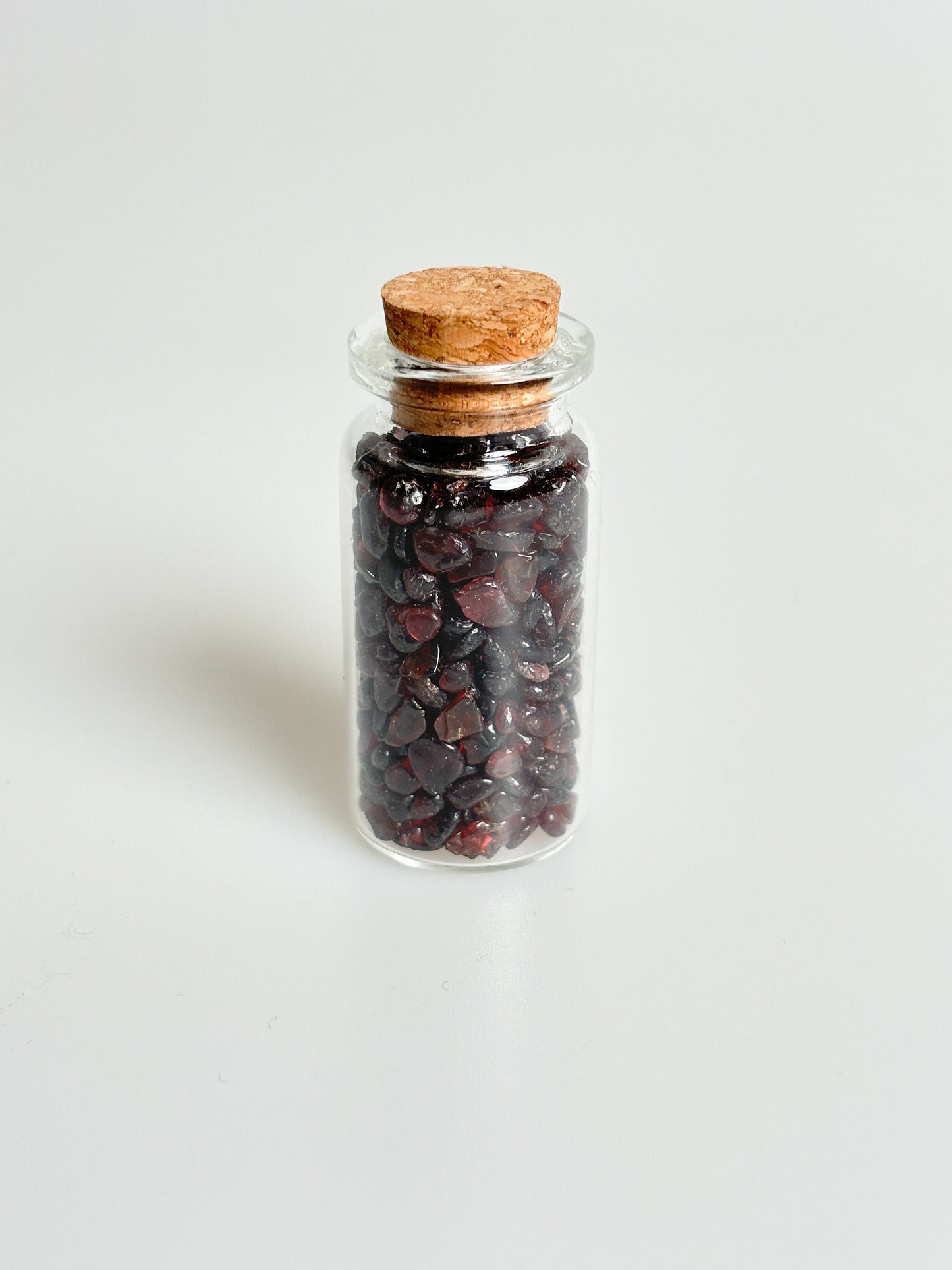 Crystal Confetti | Gemstone Glass Bottles | Crystal Jars | Gemstone Crystal Bottles | Reiki Crystals | Chakra Crystals