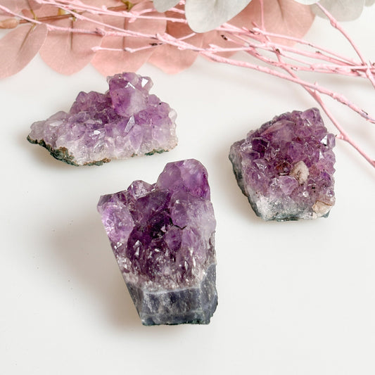 Handverlesene Amethystdruse: 50g bis 60g