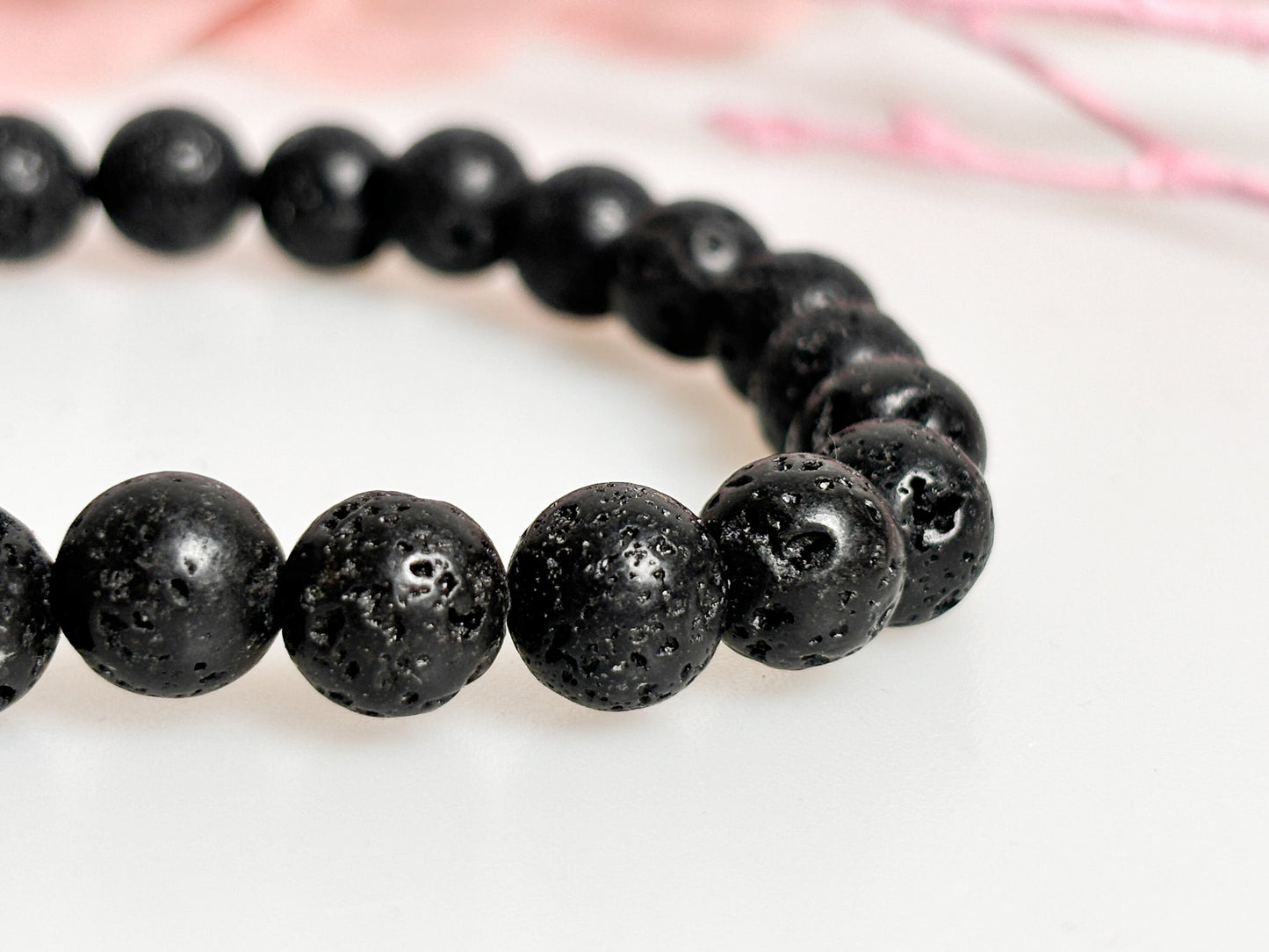 Lavastone bracelet 8.5mm length approx. 17.5cm