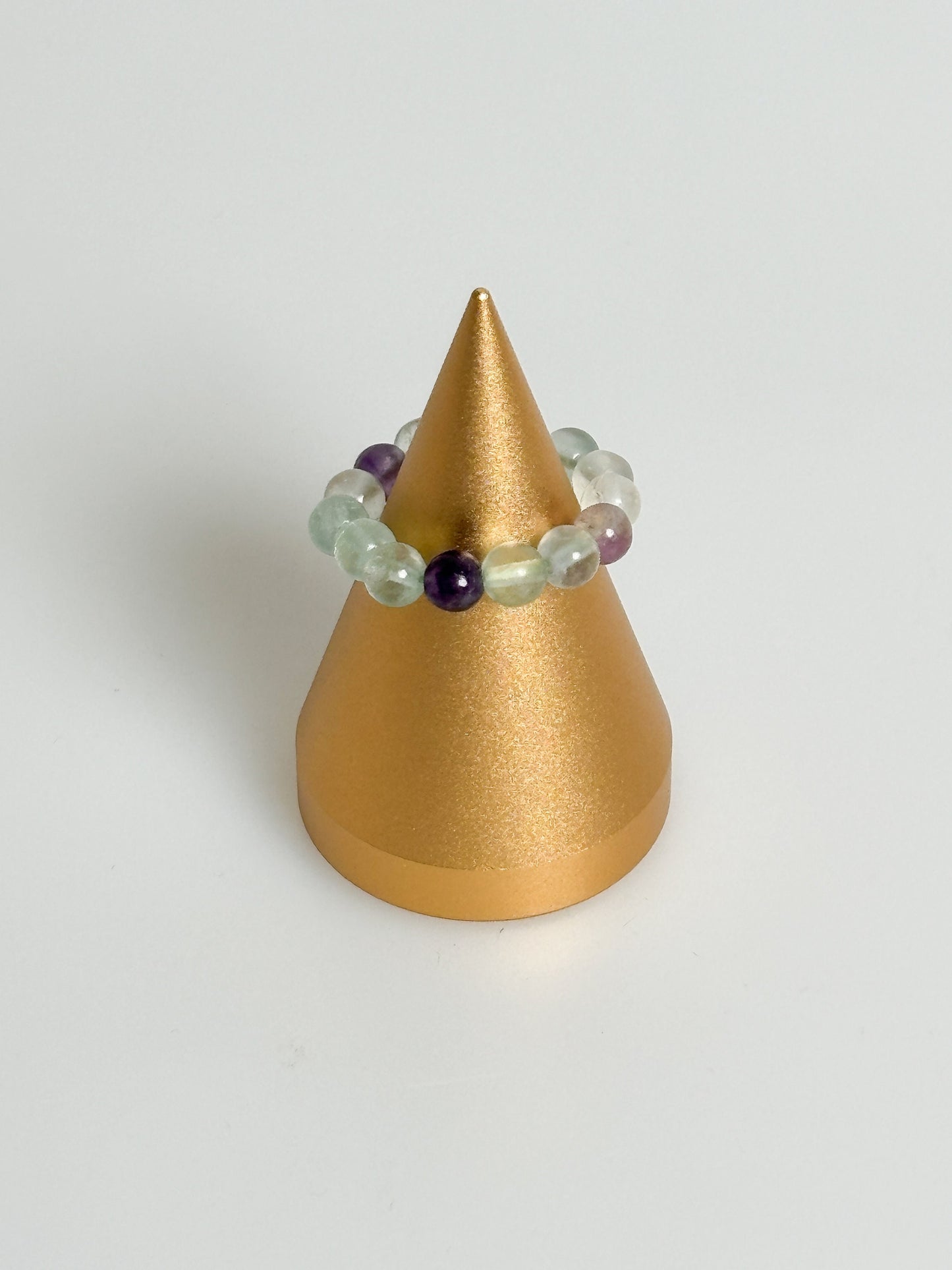 elastic ring fluorite| beads| 3.5mm rainbow fluorite| clarity| order