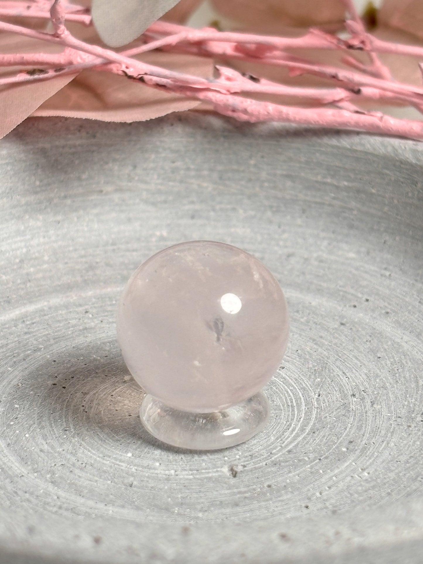 Small rose quartz balls – 3 sizes as decoration, noble rose quartz, decorative crystal balls, natural stone decoration, pink quartz balls