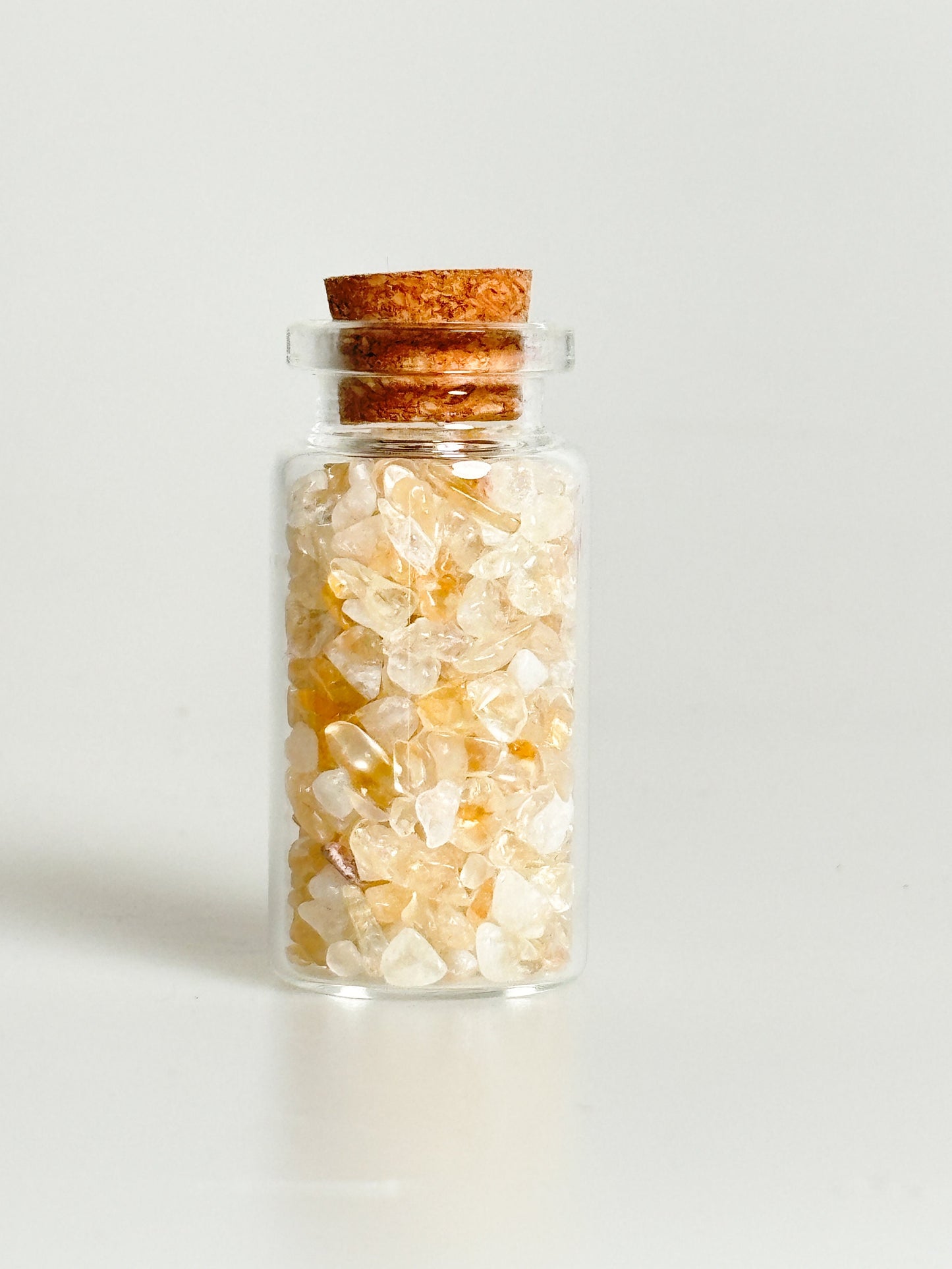 Crystal Confetti | Gemstone Glass Bottles | Crystal Jars | Gemstone Crystal Bottles | Reiki Crystals | Chakra Crystals