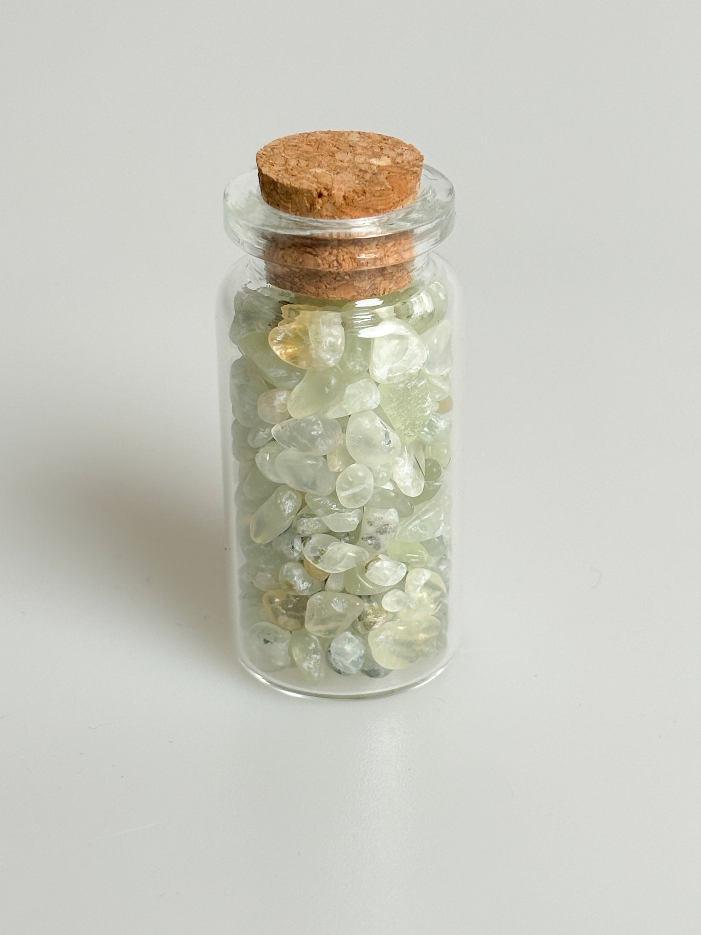 Crystal Confetti | Gemstone Glass Bottles | Crystal Jars | Gemstone Crystal Bottles | Reiki Crystals | Chakra Crystals
