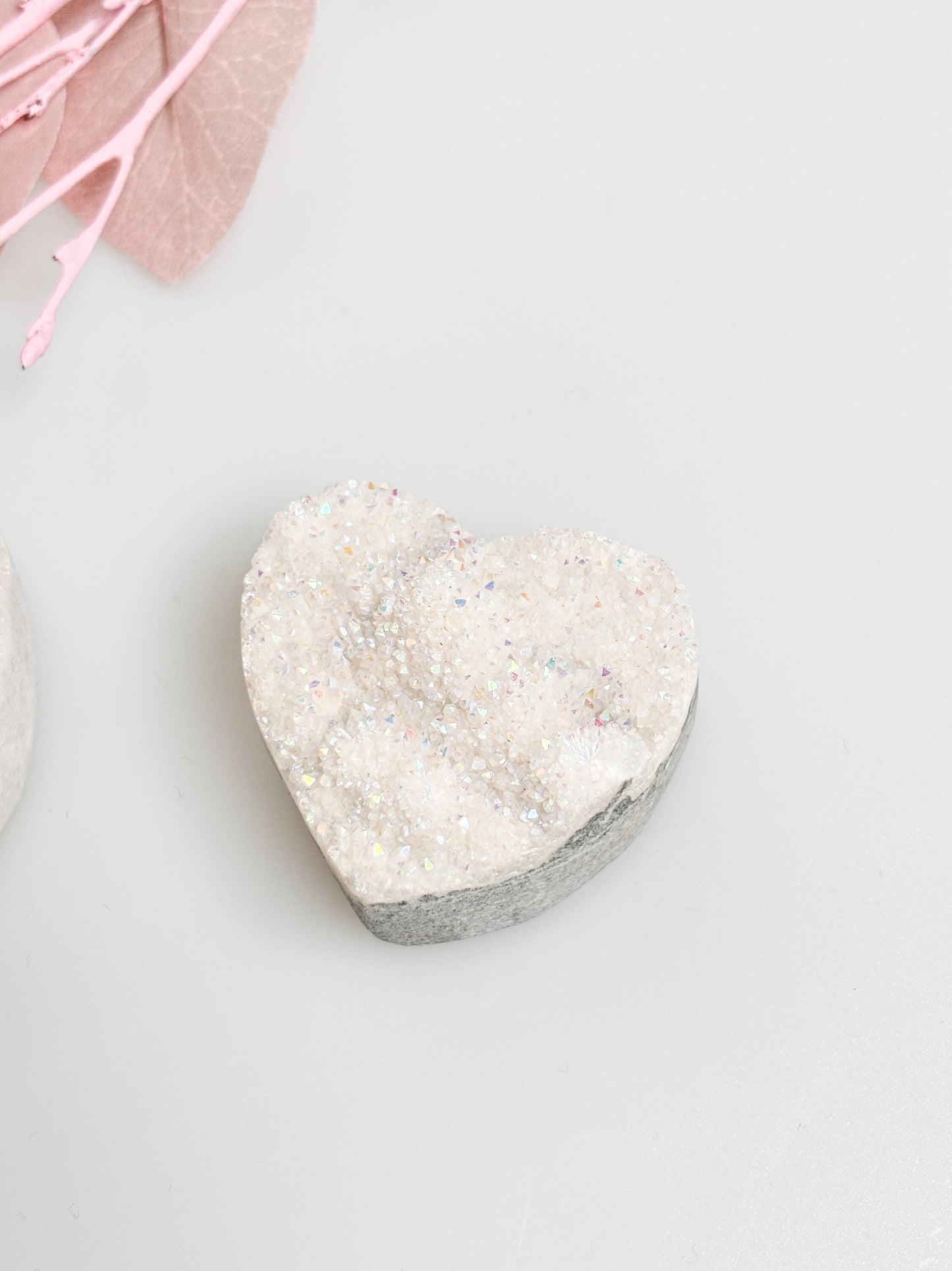 Magical Angel Aura Crystal Heart - Energy and Beauty Combined