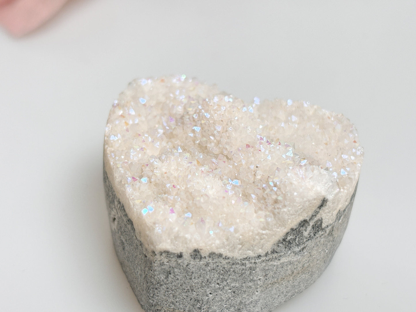 Magical Angel Aura Crystal Heart - Energy and Beauty Combined