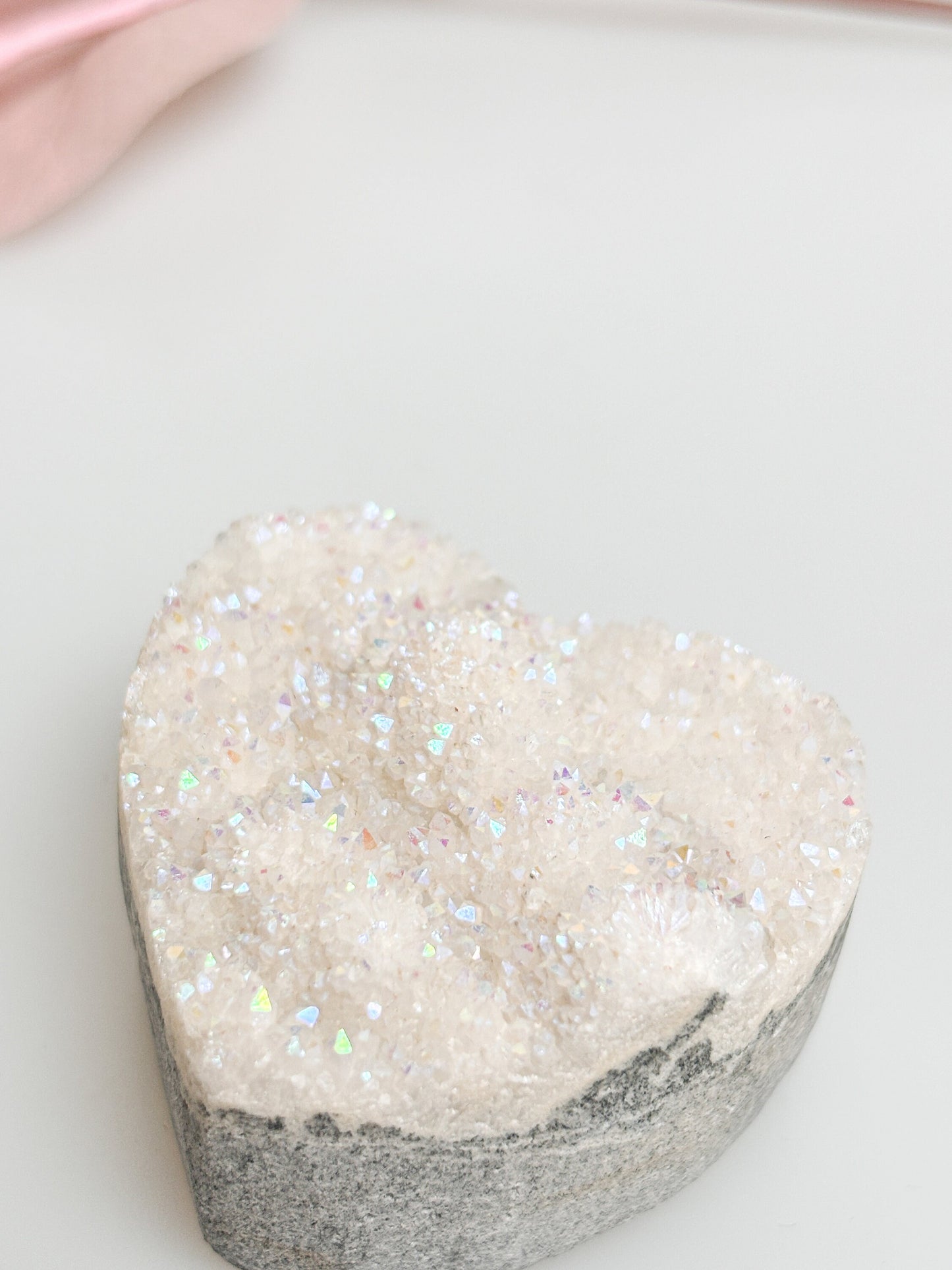 Magical Angel Aura Crystal Heart - Energy and Beauty Combined