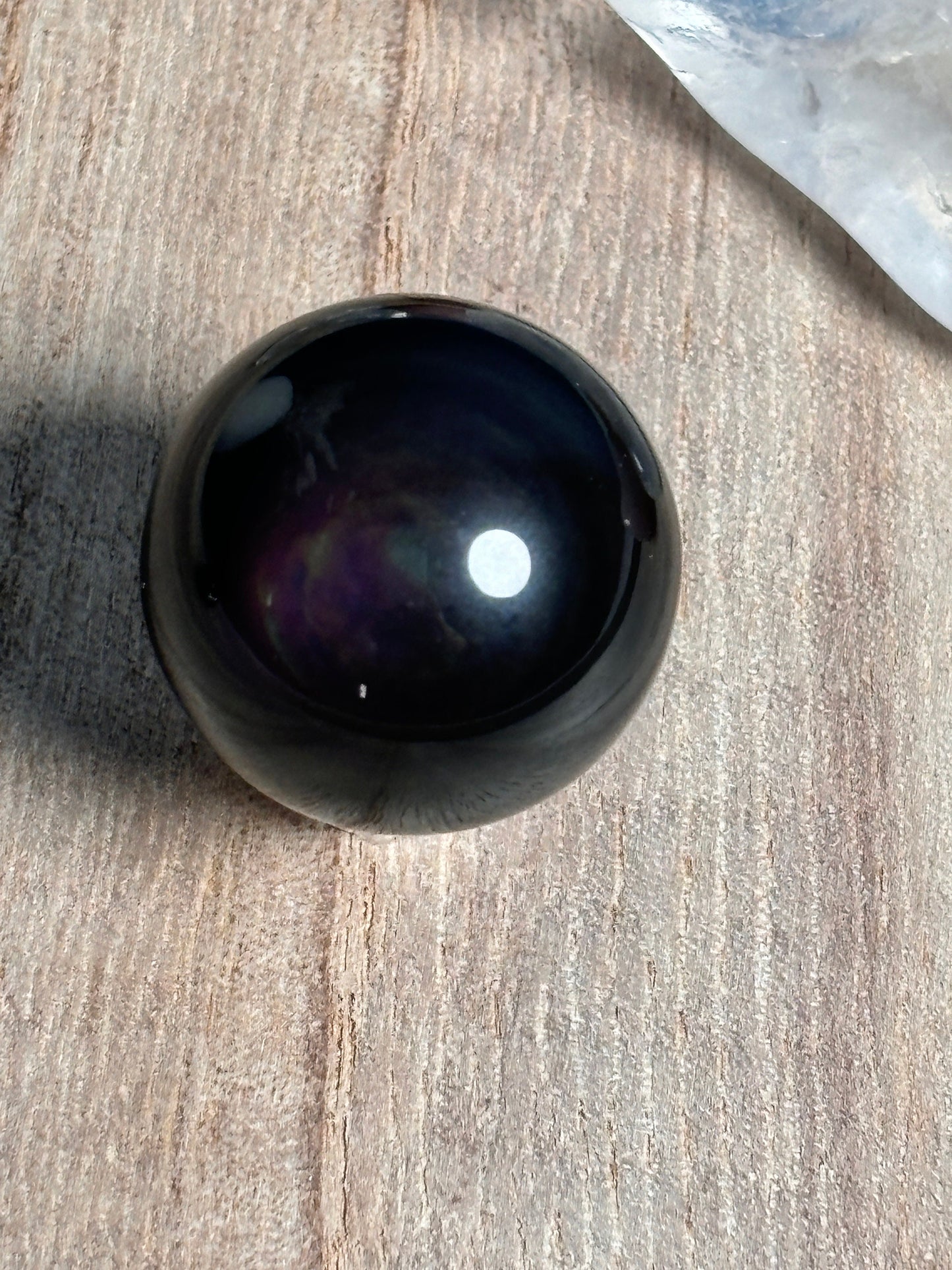 Regenbogen Obsidian Kugel verschiedene Größen | Magische Heilsteine & Kristalle