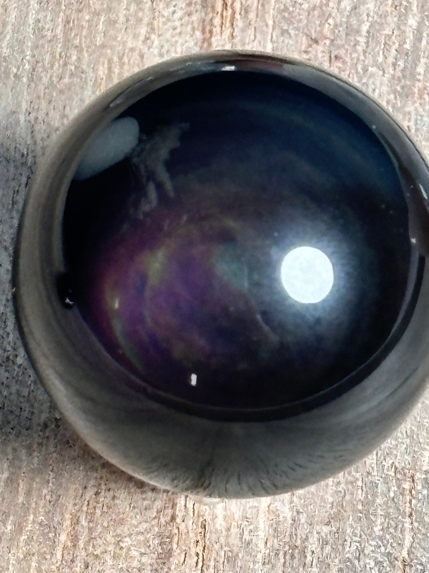 Regenbogen Obsidian Kugel verschiedene Größen | Magische Heilsteine & Kristalle