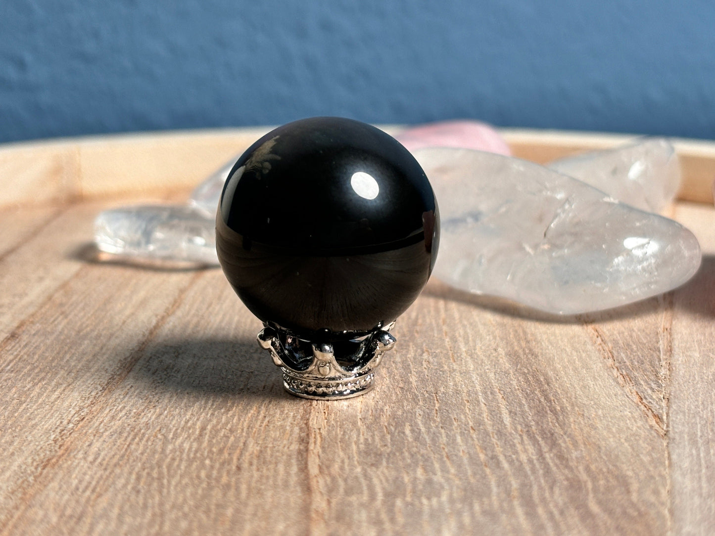 Regenbogen Obsidian Kugel verschiedene Größen | Magische Heilsteine & Kristalle