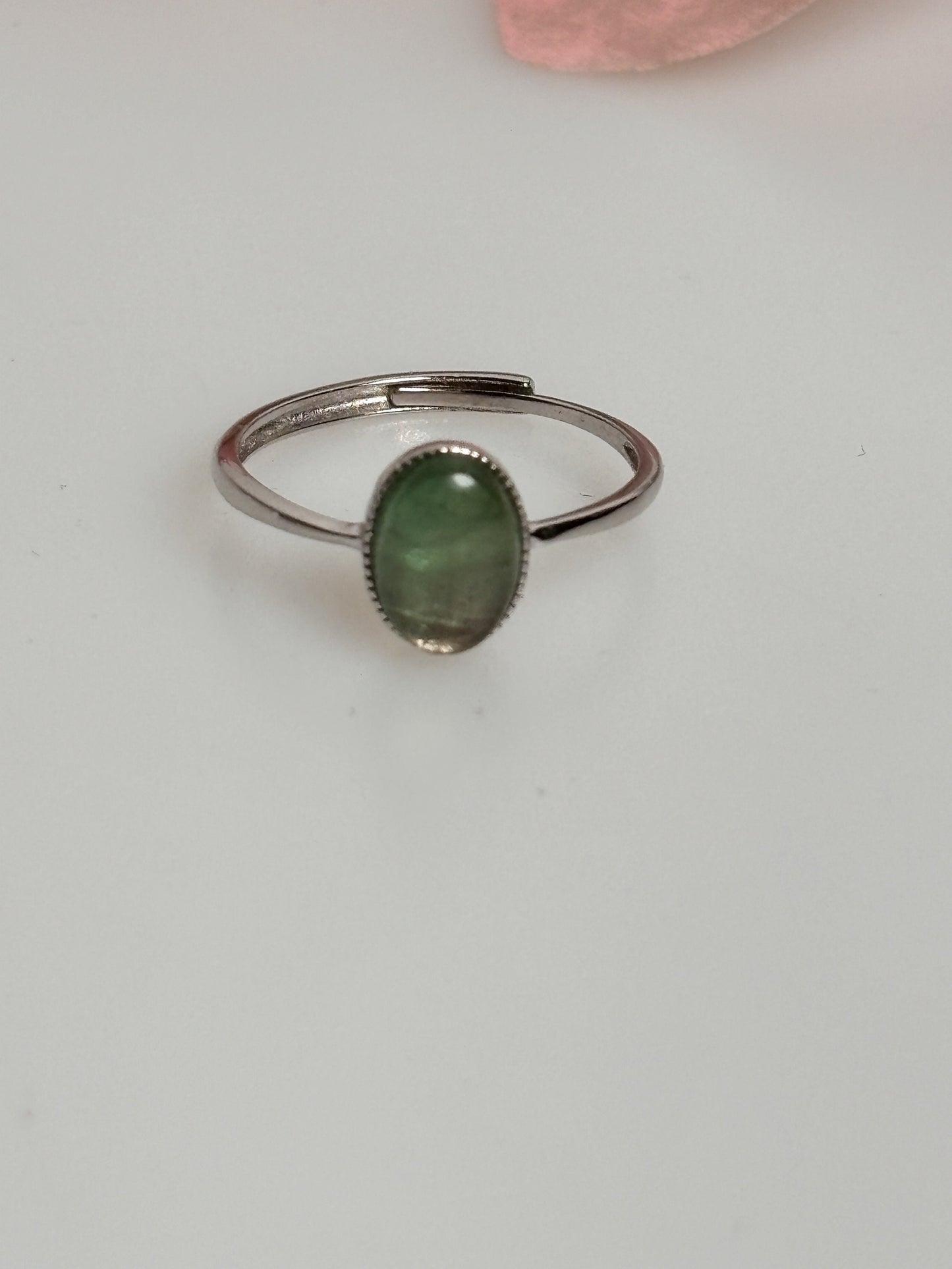 Adjustable Tourmaline Silver Ring 925 - Elegant jewelry for every occasion, high quality and customizable