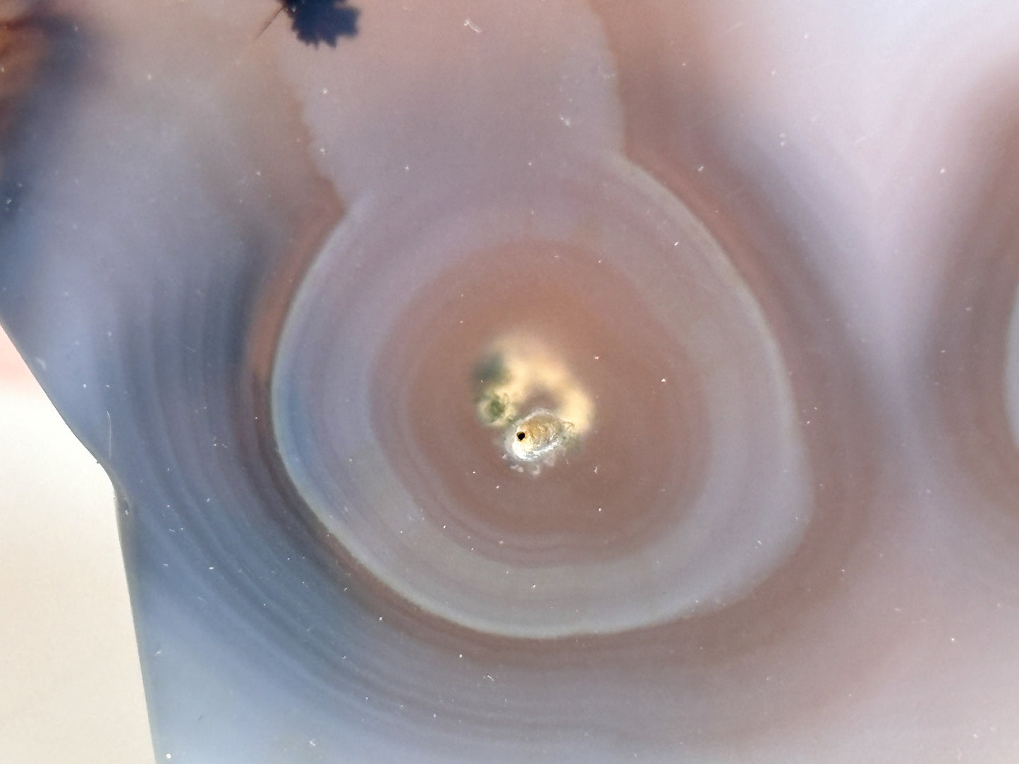 Agate decorative stars with great banding – size approx. 5.3x1.2 cm, 57g – Unique decoration for your home or office