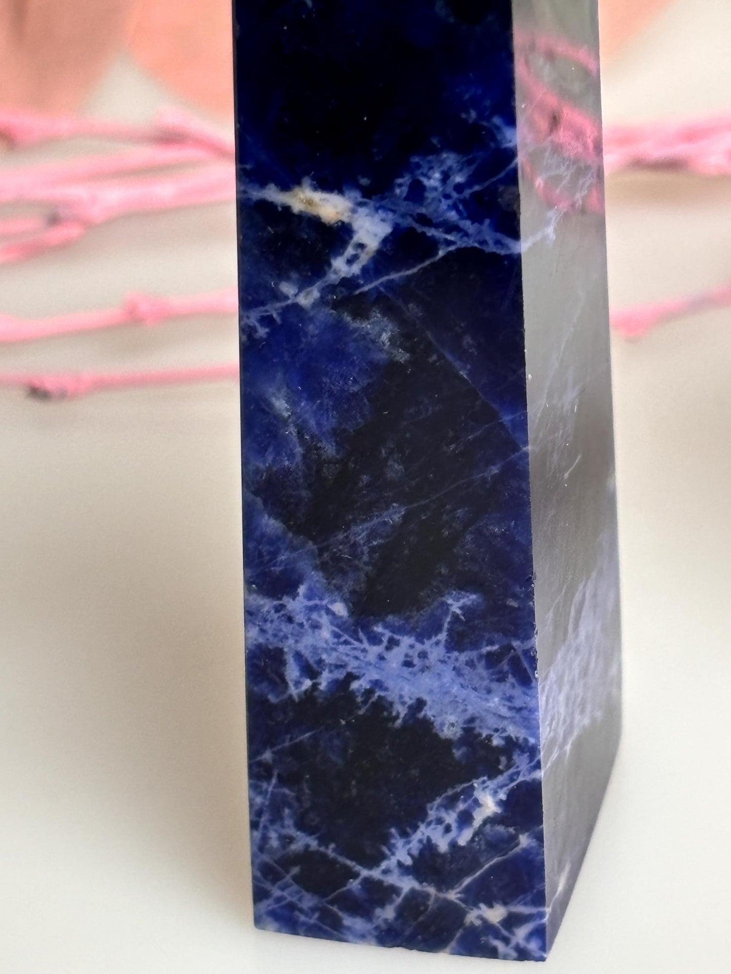 Various Sodalite Towers – Gemstone Towers for Meditation, Healing & Decoration – 100% Natural Sodalite Crystals