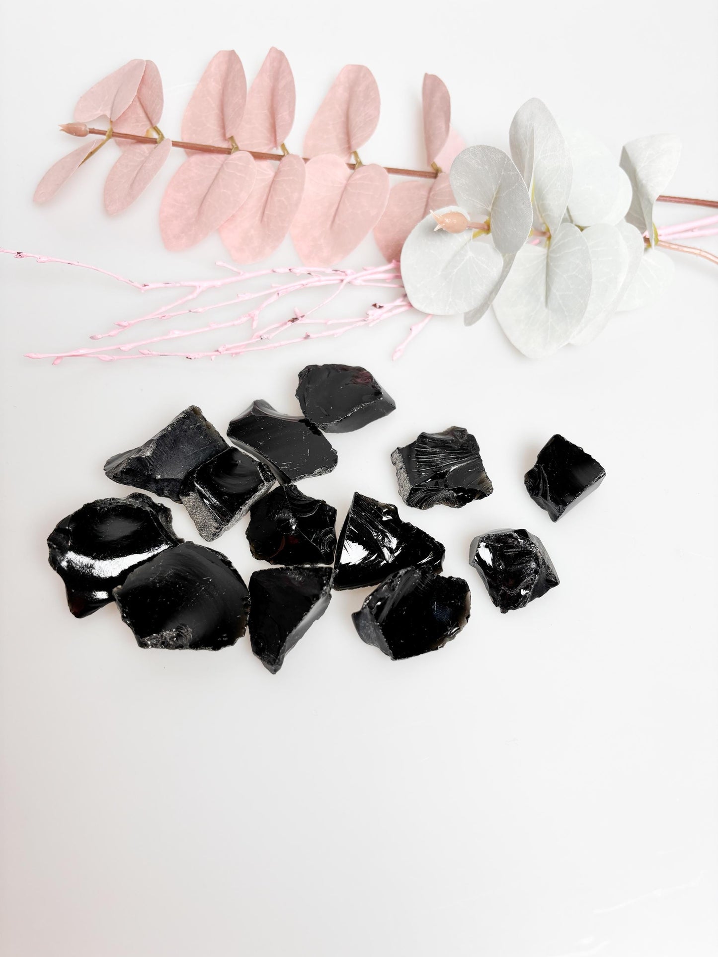 Black Obsidian Rough Stone | Natural Protective Stone | Powerful Healing Stone for Energy Work & Meditation