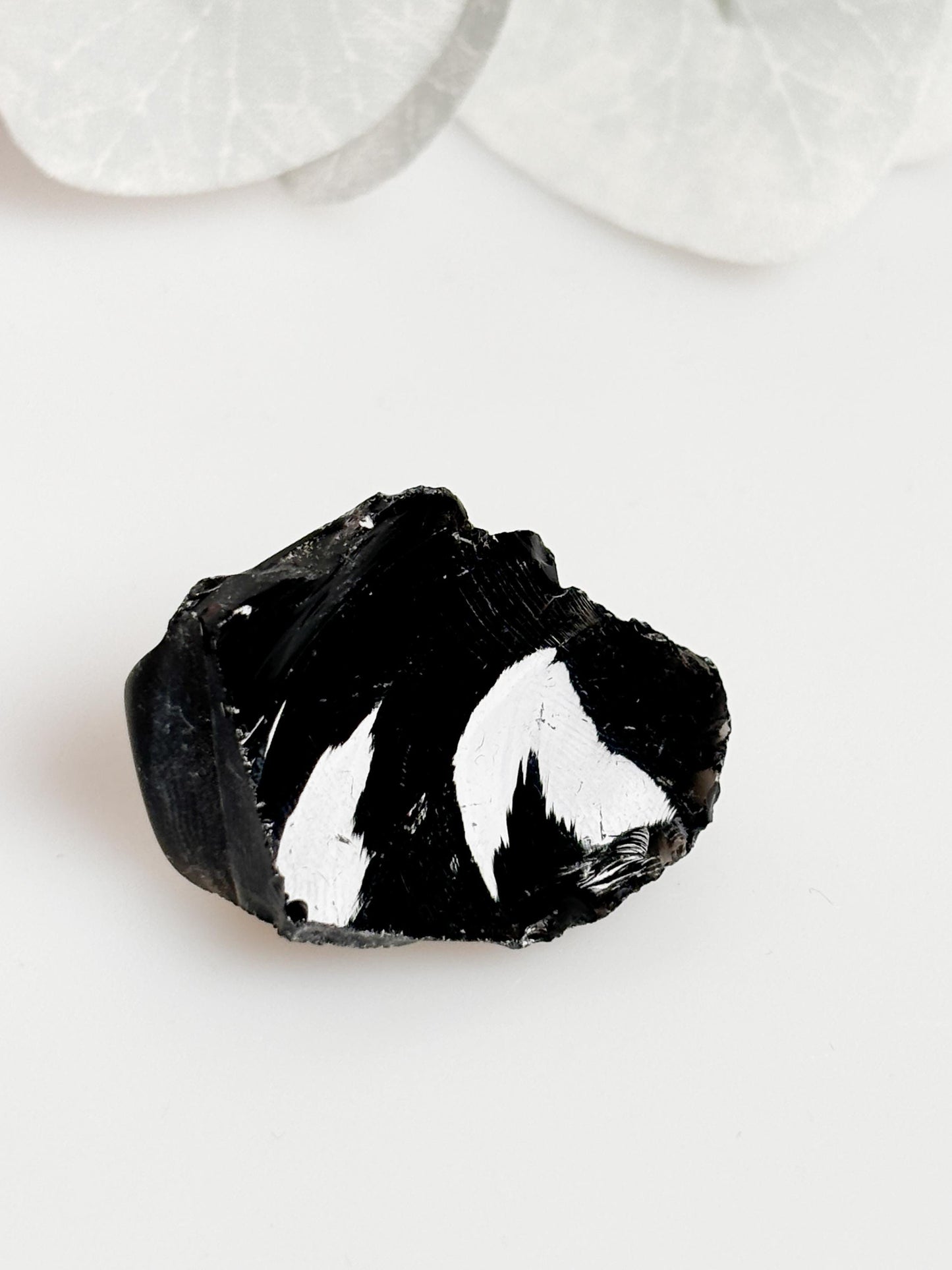 Black Obsidian Rough Stone | Natural Protective Stone | Powerful Healing Stone for Energy Work & Meditation