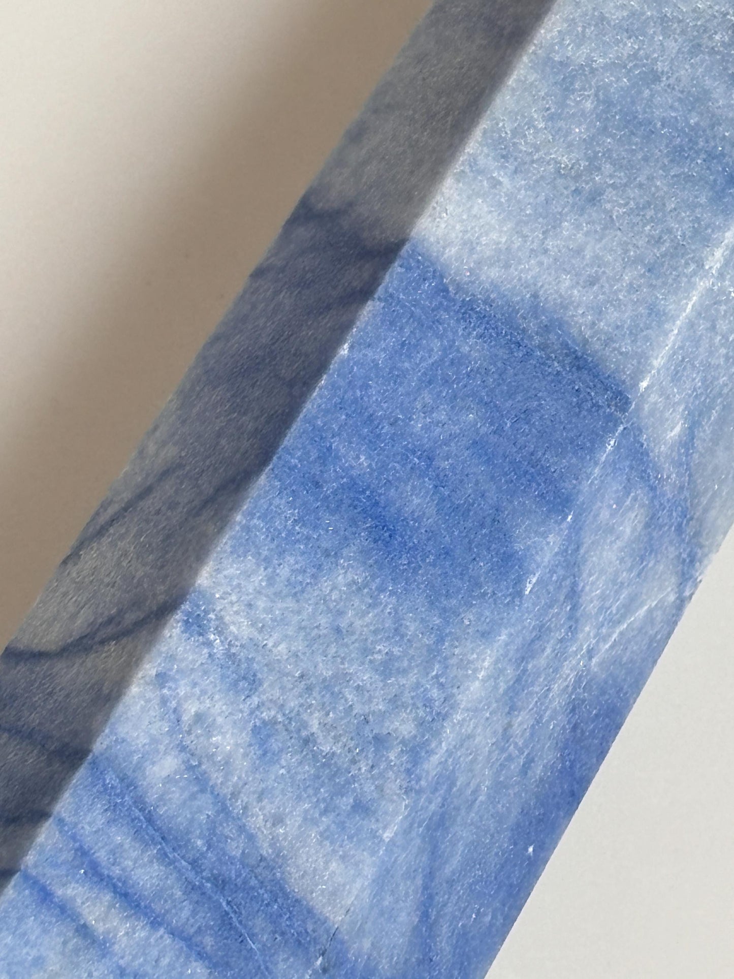 Blue Aventurine Tower Crystal | Healing Stone Obelisk | Natural Stone Energy | Meditation & Decoration