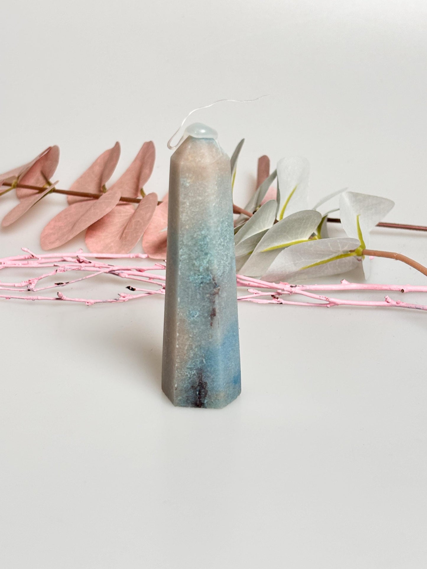 Troilite Tower - Unique Mineral Decoration, Healing Stone Energy Work, Natural Crystal for Collectors
