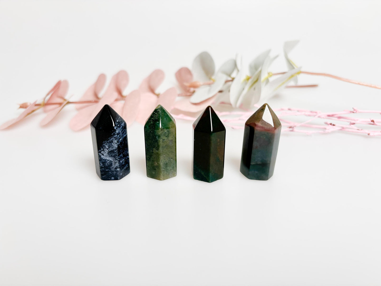 Small Ocean Jasper Tower, 3.5cmx1.5cm - Gemstone Tower with Natural Beauty