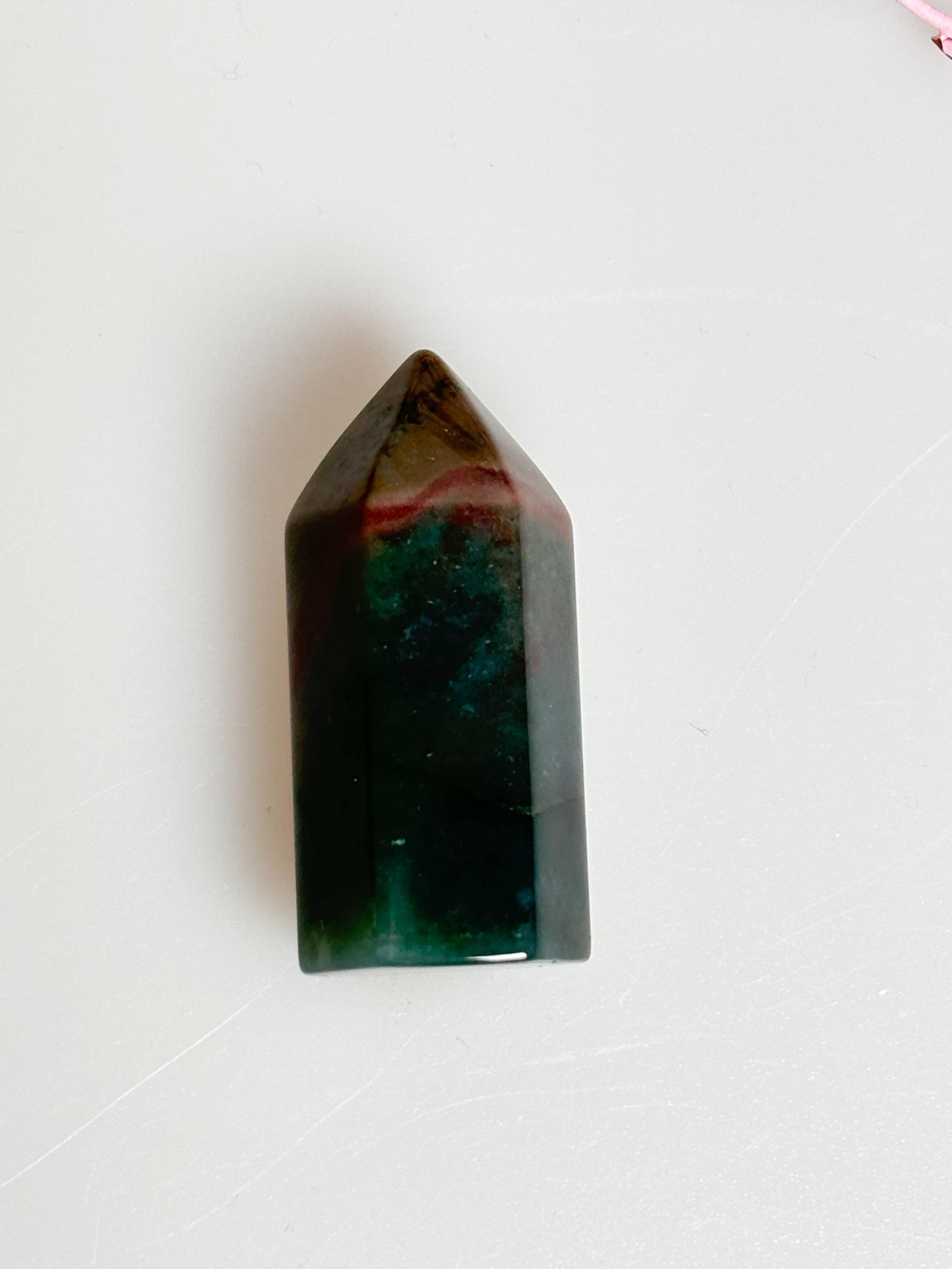 Small Ocean Jasper Tower, 3.5cmx1.5cm - Gemstone Tower with Natural Beauty