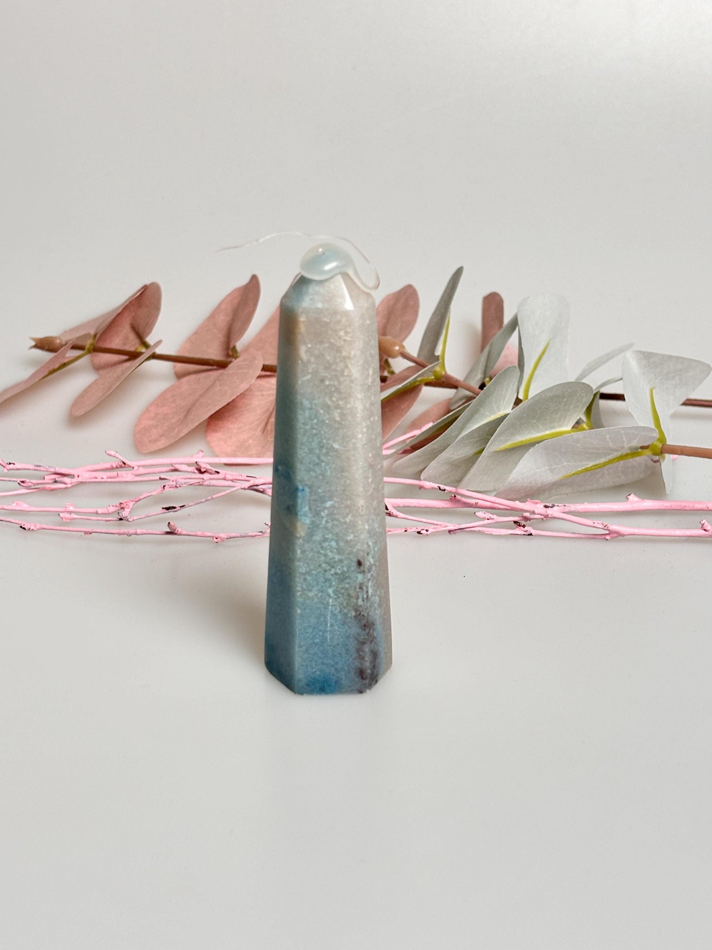 Troilite Tower - Unique Mineral Decoration, Healing Stone Energy Work, Natural Crystal for Collectors