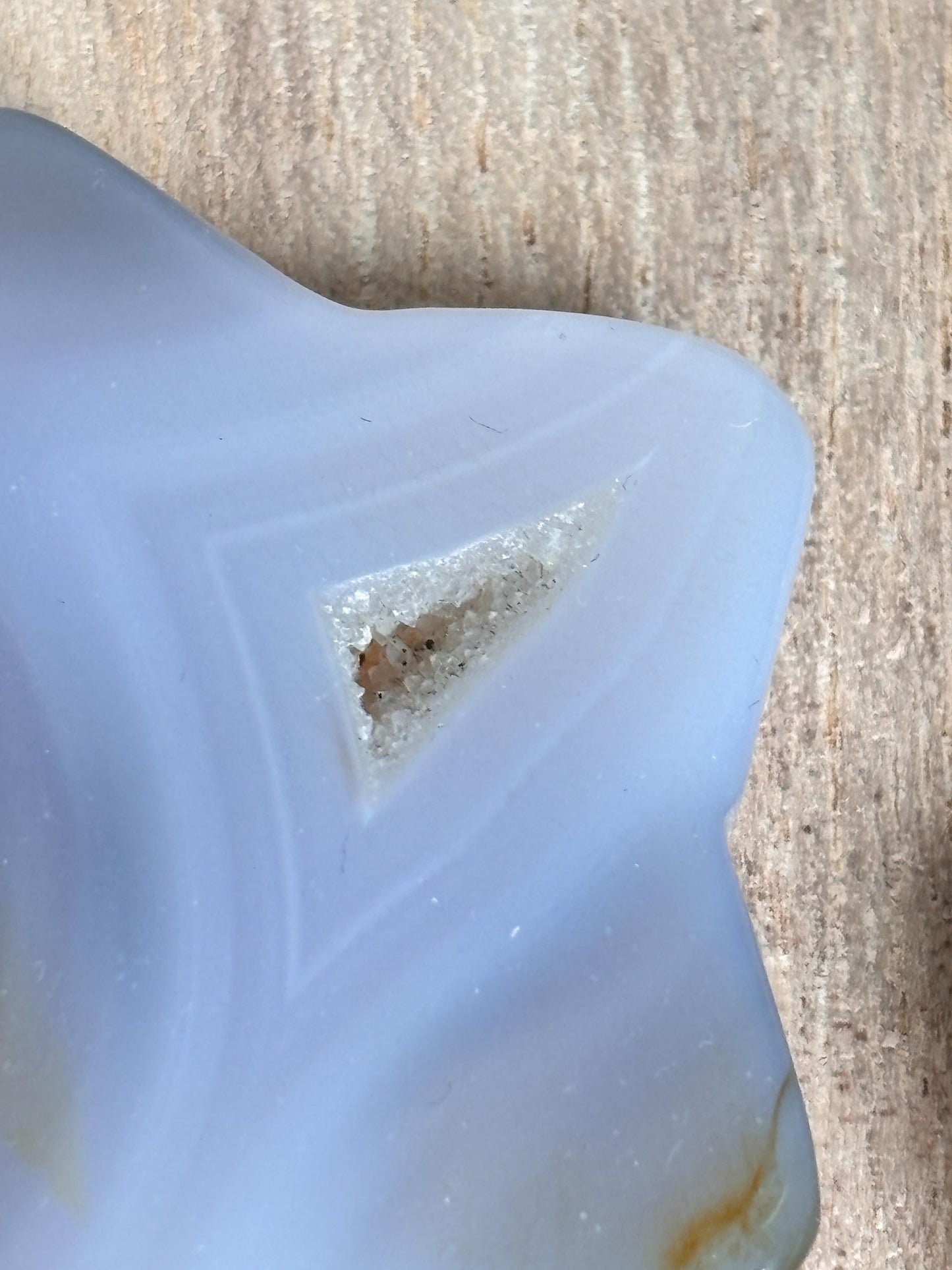 Achat Dekosterne mit tollem Banding  Größe ca. 5,2x1,1 cm, 45g  Einzigartige Deko für Ihr Zuhause oder Büro