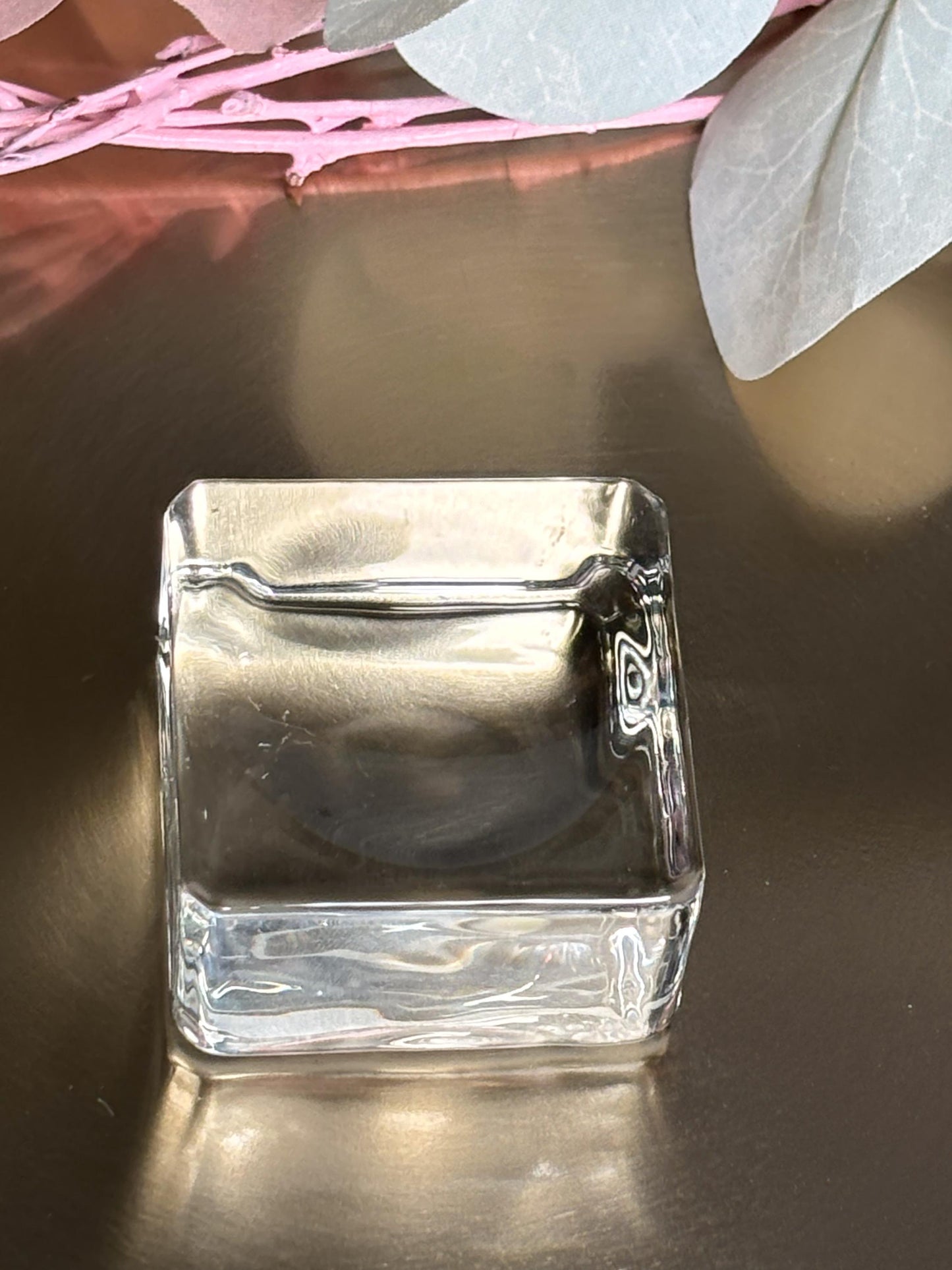 Minimalistischer Acryl Glas Kugelhalter für Kristallkugeln Elegante Präsentation für Edelsteine