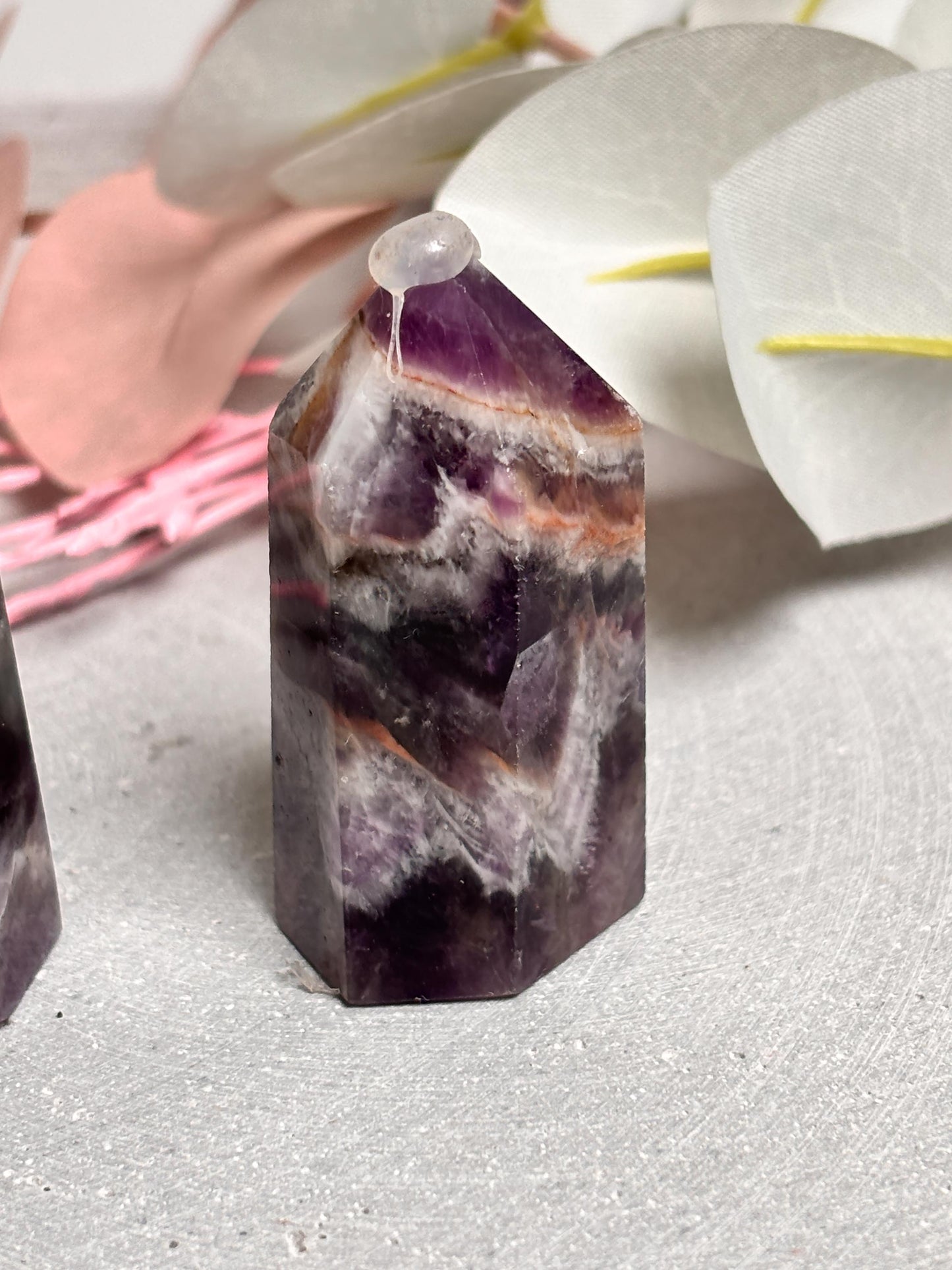 Kleine Traumamethyst Türme Deko-Kristalle & Geschenkidee für Energiearbeit