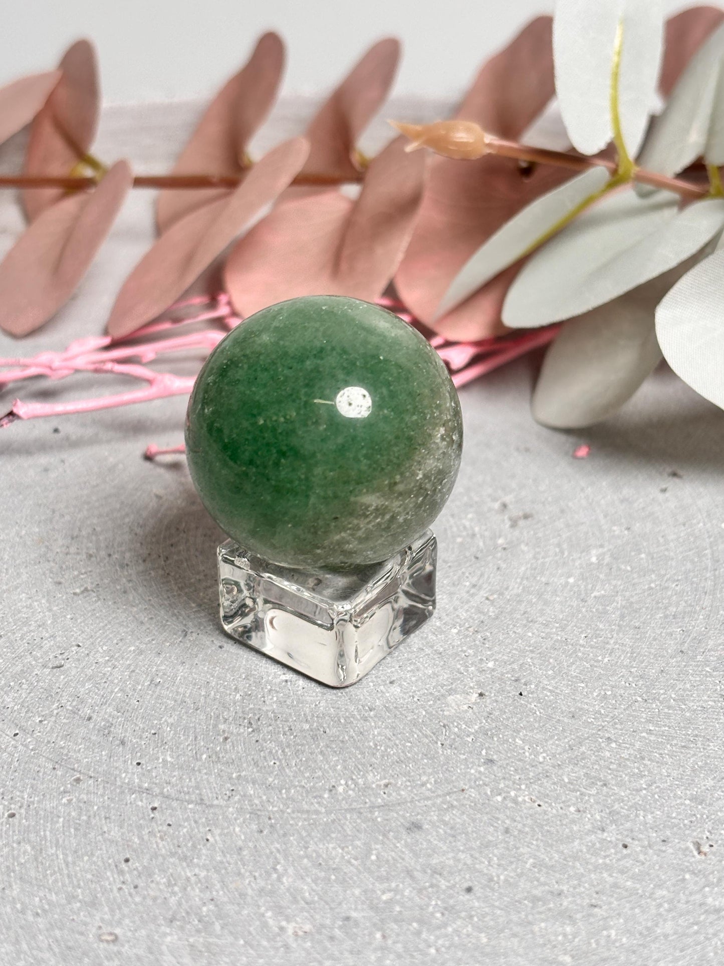 Mini Kristallkugeln 2,7-3 cm Blue Onyx, Rosenquarz, Fluorit, Howlith, Green Strawberry Quarz