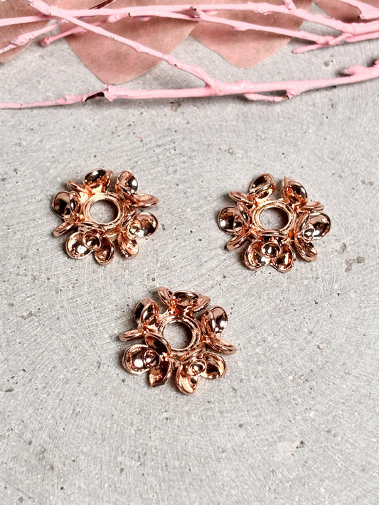 Kleiner Kugelhalter für Mini Kristallkugeln  Roségoldener Ständer | Deko & Spirituelles Zubehör