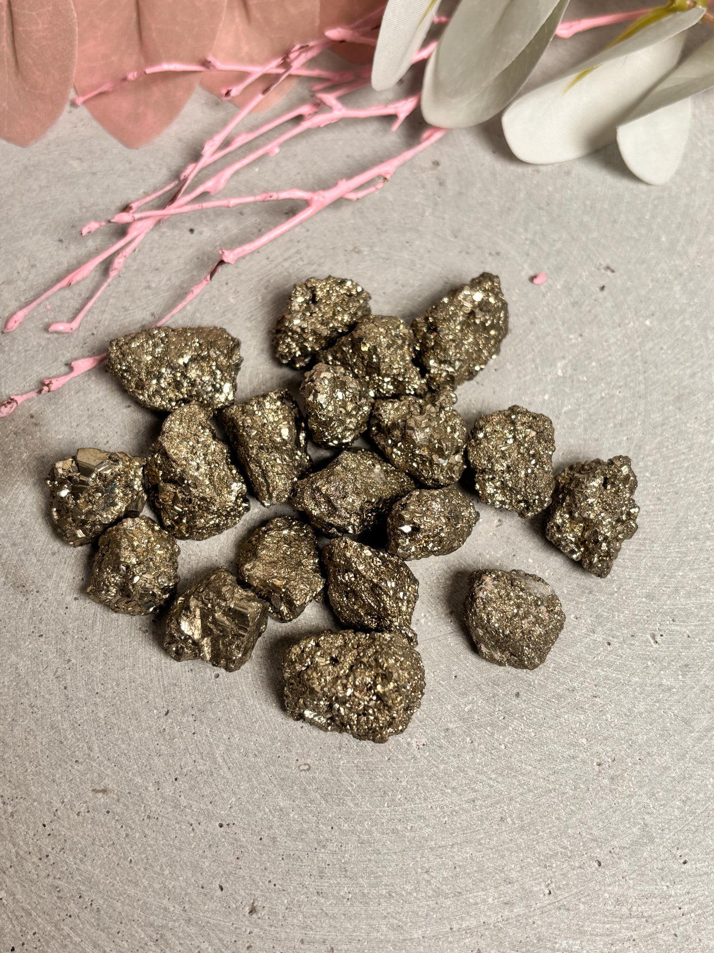 Pyrit Rohsteine Hochwertige Qualität, natürlicher Goldglanz, perfekte Deko & Geschenkidee für Energiearbeit