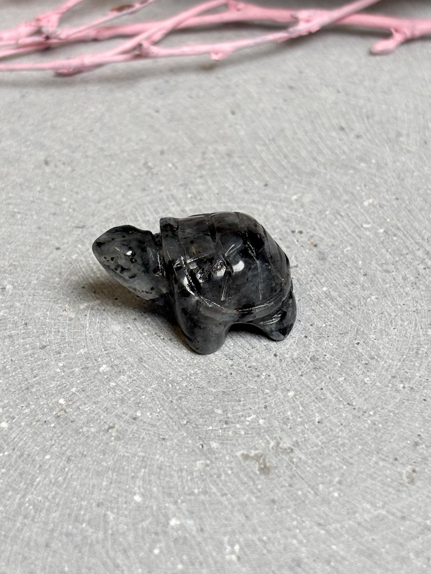 Schildkröte aus Edelstein Kleine Kristallfigur aus verschiedenen Steinen Deko & Geschenkidee Edelstein Schildkröten Mini-Carving