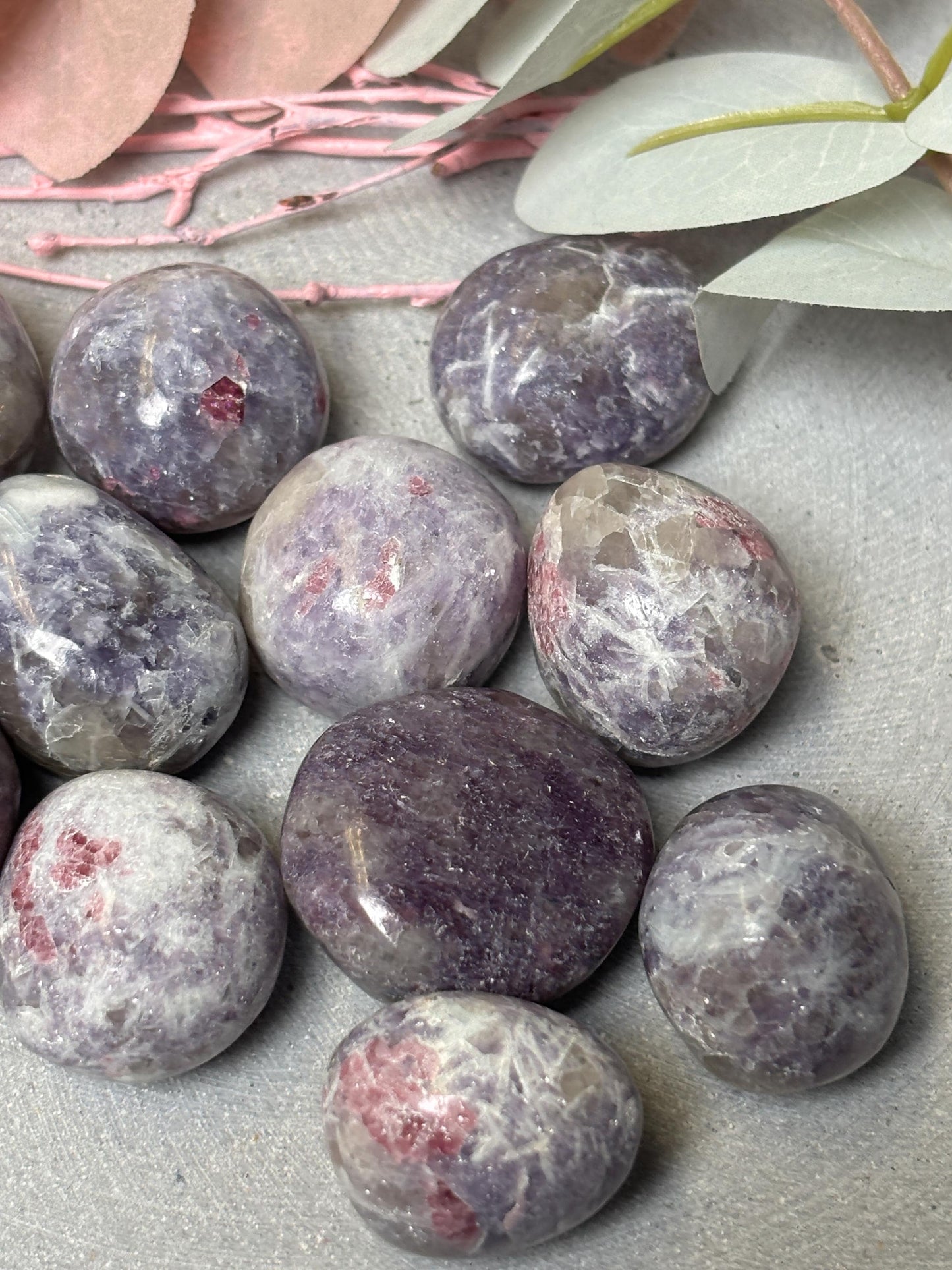 Unicorn Trommelstein aus Madagaskar seltener Edelstein Kristall, bunter Heilstein, Unicorn Stone Trommelsteine für Meditation