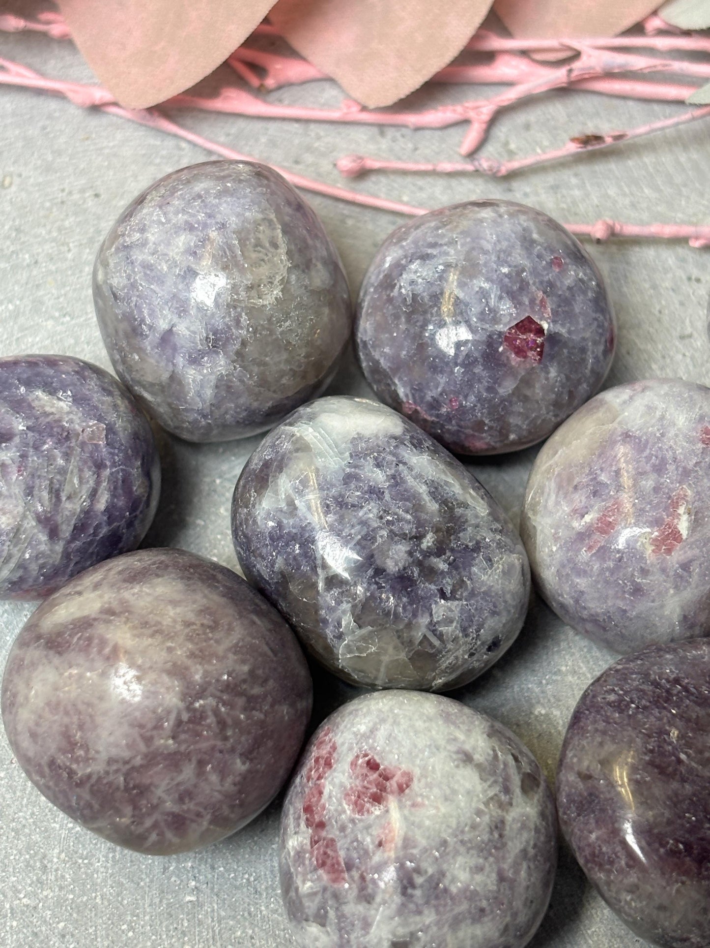 Unicorn Trommelstein aus Madagaskar seltener Edelstein Kristall, bunter Heilstein, Unicorn Stone Trommelsteine für Meditation