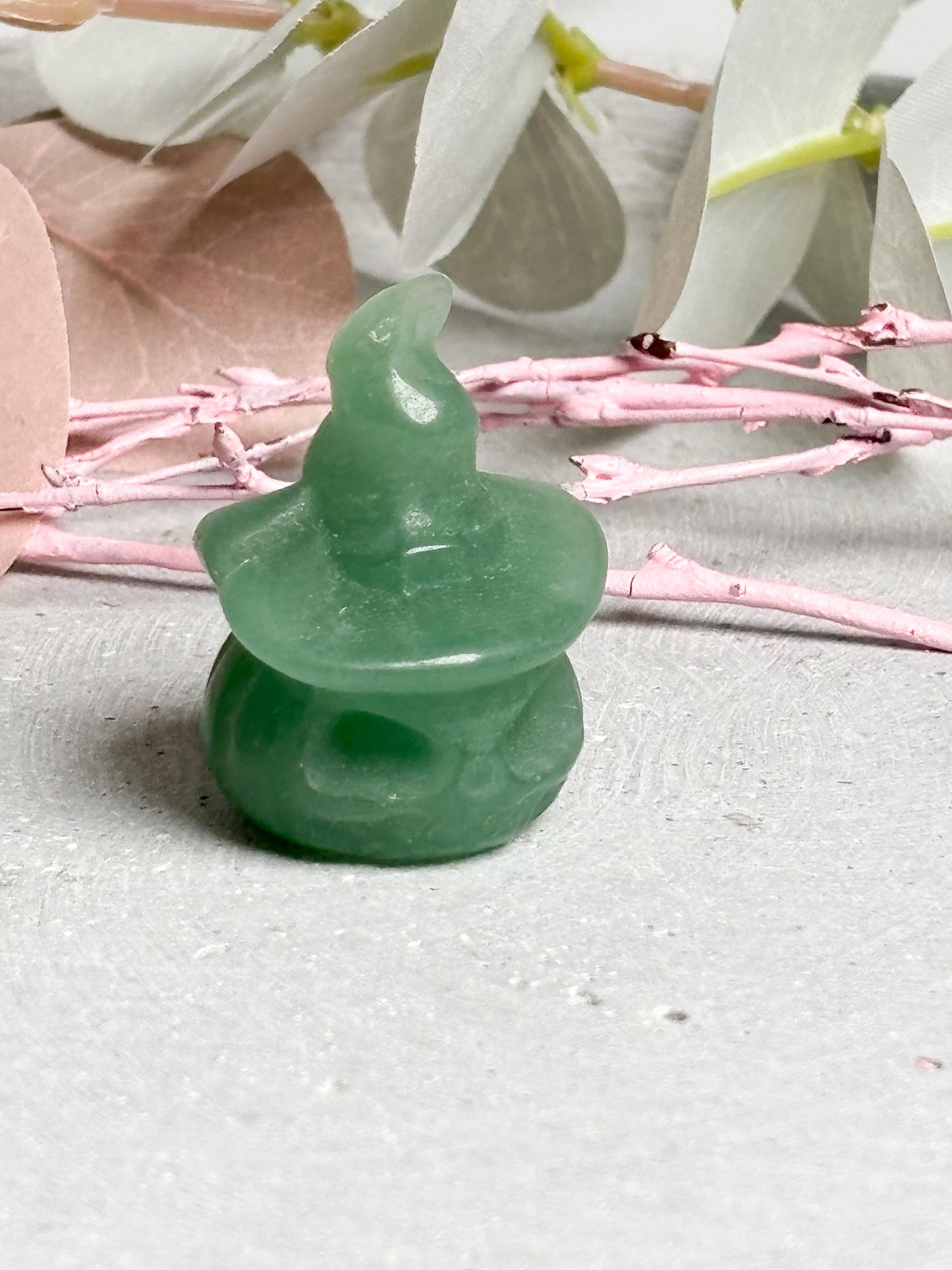 Kristall Kürbisse ca. 3,3 cm aus Edelstein Herbstdeko Naturstein Kürbis Figuren Halloween Deko