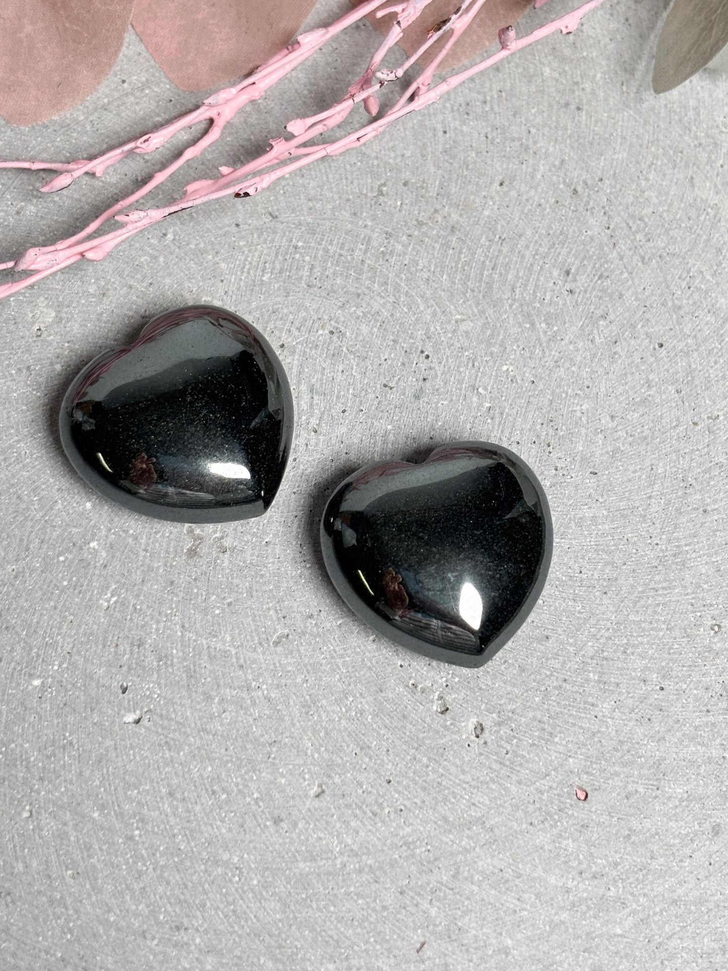 Terra Hertz Kristall Herz Edelstein ca. 3 cm, poliertes Herz, Energiestein für Vitalität & Klarheit