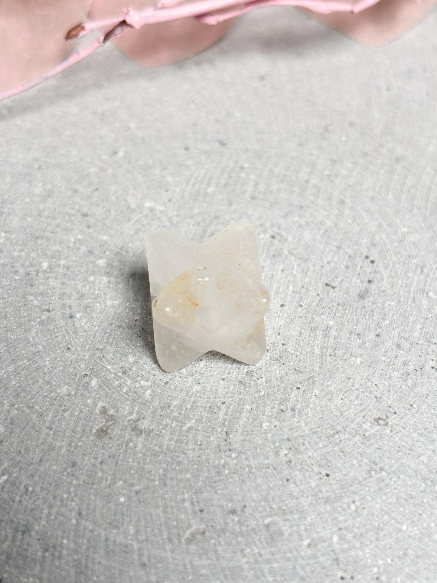 Kleine Merkaba ca. 1,3 cm Kristall Stern aus verschiedenen Edelsteinen, Meditation, Energiearbeit, Spiritual Deko