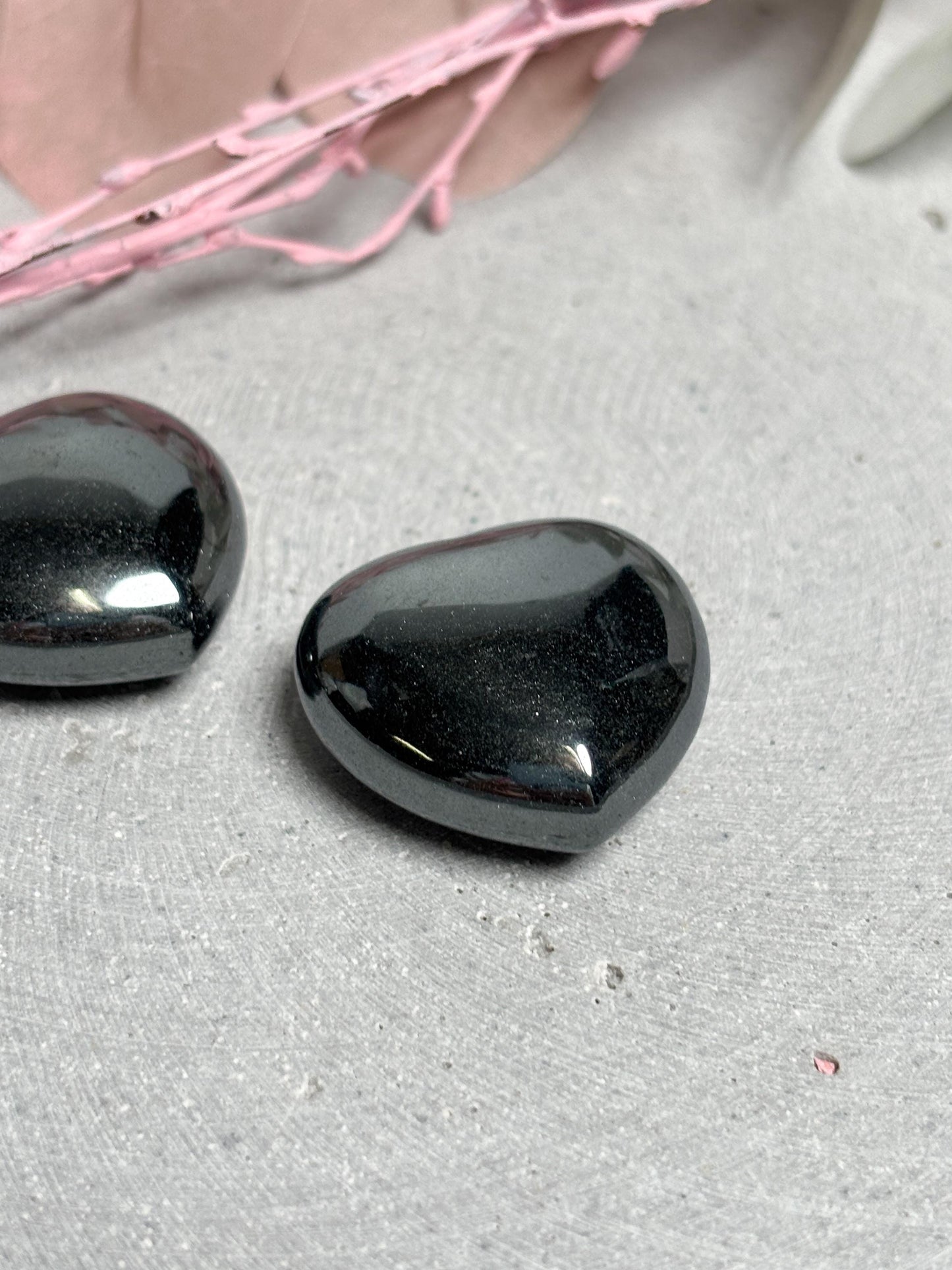 Terra Hertz Kristall Herz Edelstein ca. 3 cm, poliertes Herz, Energiestein für Vitalität & Klarheit