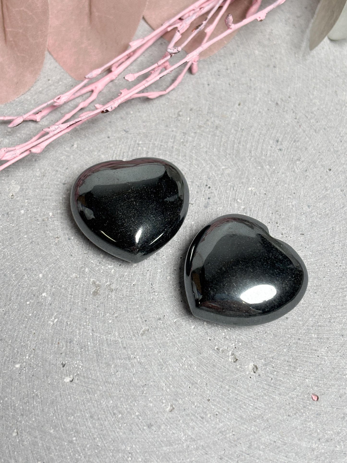 Terra Hertz Kristall Herz Edelstein ca. 3 cm, poliertes Herz, Energiestein für Vitalität & Klarheit