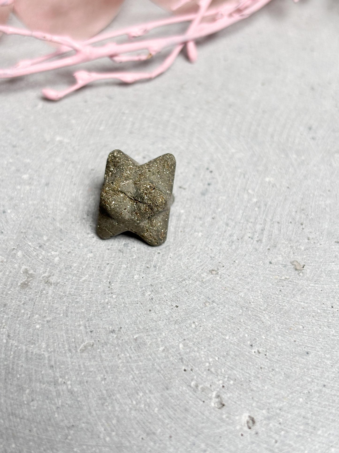 Kleine Merkaba ca. 1,3 cm Kristall Stern aus verschiedenen Edelsteinen, Meditation, Energiearbeit, Spiritual Deko