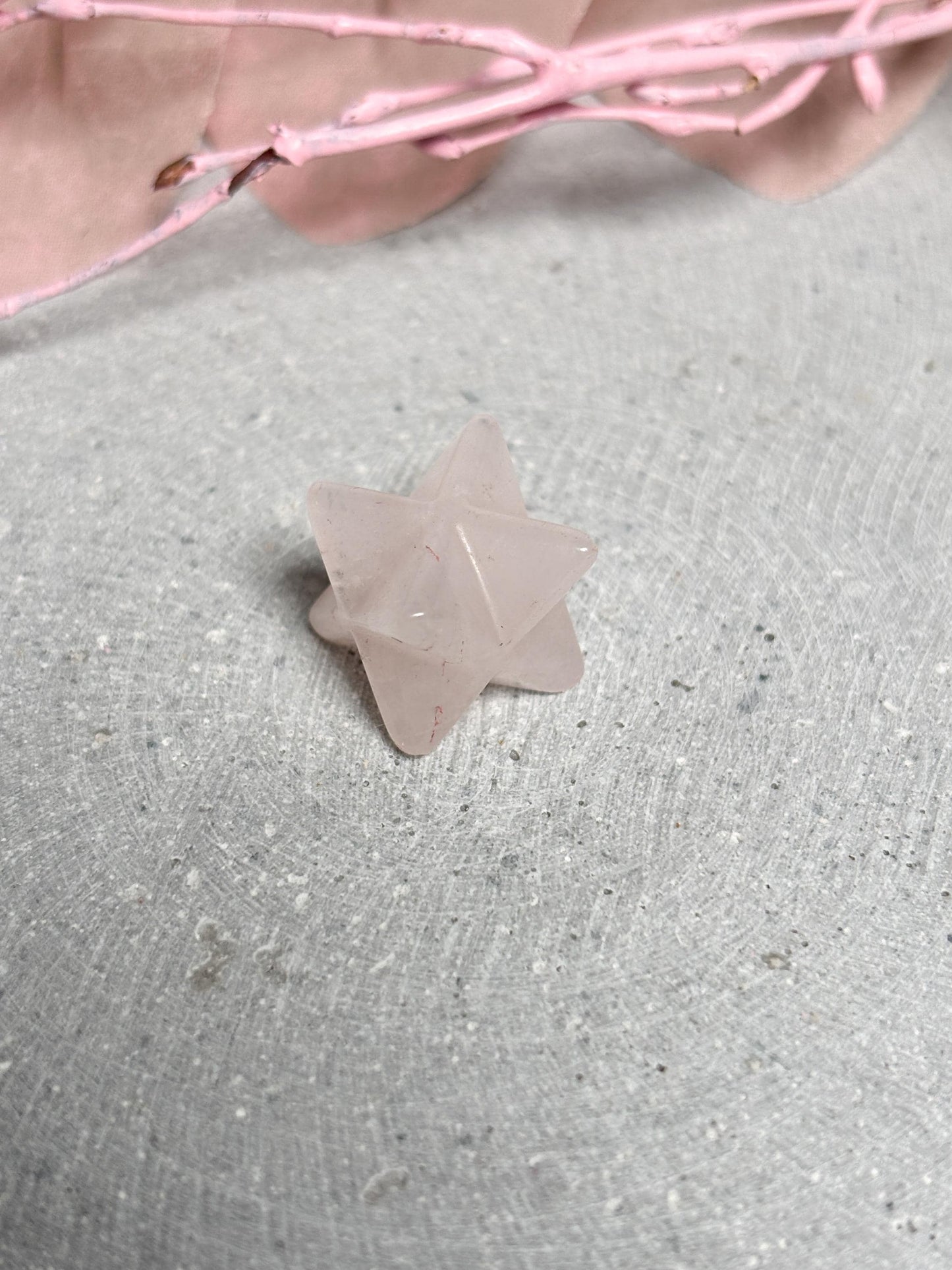 Kleine Merkaba ca. 1,3 cm Kristall Stern aus verschiedenen Edelsteinen, Meditation, Energiearbeit, Spiritual Deko