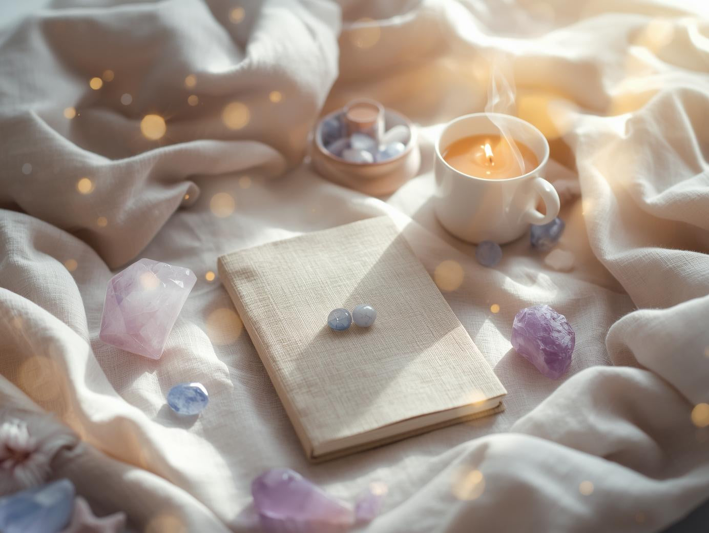 Dein Themenarmband – intuitiv gestaltet aus deinen Kristallen + persönliche Botschaft