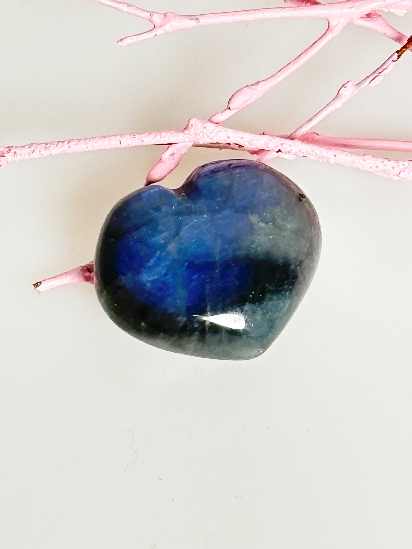 Labradorite Heart| Pocket Stone| Intuition and Protection| 2.8x2.4cm