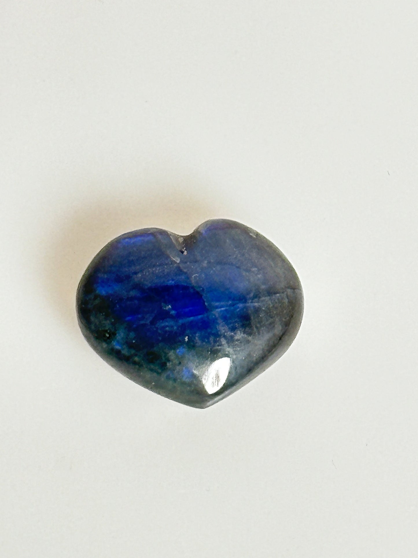 Labradorite Heart| Pocket Stone| Intuition and Protection| 2.8x2.4cm