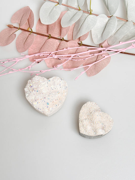 Magical Angel Aura Crystal Heart - Energy and Beauty Combined