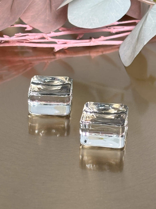 Minimalistischer Acryl Glas Kugelhalter für Kristallkugeln Elegante Präsentation für Edelsteine